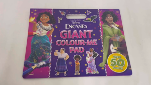 Disney Encanto Giant Colouring Book For Kids With 50+ Stickers