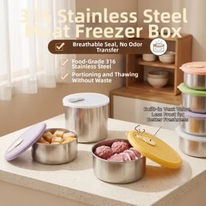 WODEBAIHUI | Freshness Preserving and Portioning Food Box