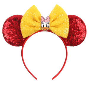 Herocross | New Girls Mouse Ears Headband For Children Hairband Birthday Party Gift Cartoon Duck Hair Hoop Boutique Kids Hair Accessories