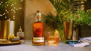 BACARDI Reserva 8 Rum - 700ml / 70cl 40% ABV - Premium Golden Rum Aged 8 Years Under the Caribbean Sun + FREE Coupe Glass Soda Water x4 Cap Gun 8 Cuba 8 - Lazada