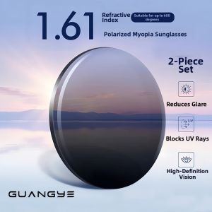 GUANGYE | Polarized UV Protection Vintage Sunglasses for Myopia