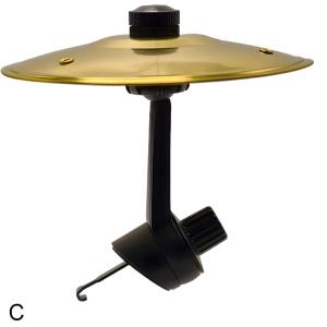 แดชบอร์ดรถ Cymbal ของเล่น Hand-Percussion Action พอร์ตระบายอากาศ Entertainment Decor Auto อุปกรณ์ตกแต่งภายในของขวัญ