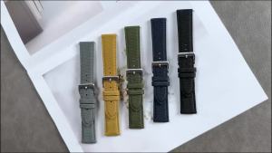 20mm 22mm Sailcloth Watch Strap for Omega Watch Bracelet Two-Sided Nylon Watchband for Men Quick Release Sport Wristband Bands