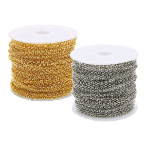 10 Yards Stainless Steel Polishing Necklace Tail Chains For DIY Jewelry Findings Making Materials Handmade Supplies