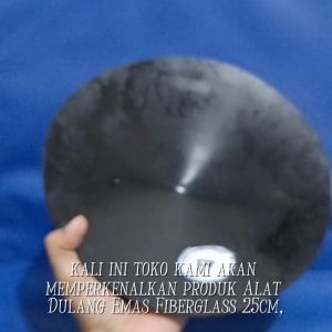 25Cm Alat Dulang Emas Fiber Fiberglass Dulangan Gold Pan Panning 25cm