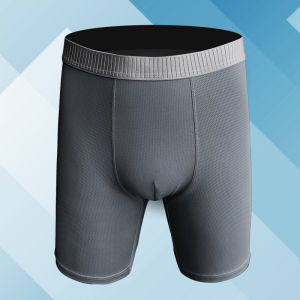 Mens Ice Silk Sport Shorts No Underwear Wear Comfortable Breathable Anti-Friction Large Size mid Waist Angle Pants