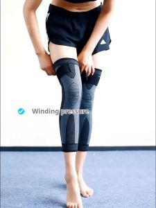 1Pair sport Compression Knee Pads Breathable Leg Sets Fitness Running Knee Pads Compression Support Sport Long Knee Sleeves Knee Guard Knee Pads Men Women Basketball Arthritis Cycling Knee Brace Protector