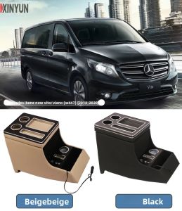 XINYUN | Mercedes-Benz Vito (W447) 2014-2020 Wireless Charging Armrest Box with USB Port
