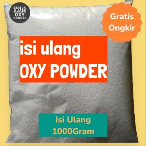 Oxy Powder penghilang noda membandel / Serbuk Pembersih Pakaian 1000gram/1kg