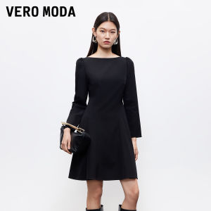 Vero Moda | Đầm Dáng A Ép Eo Tay Loe Sang Trọng Mùa Thu