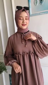 atasan habiba crinkle airflow/blouse wanita
