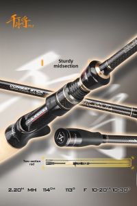 HISTAR | Quick Action Far Casting Multi-species Fishing Lure Rod