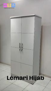 lemari gamis lemari hijab jilbab lemari pakaian 2 pintu lemari elok furniture