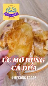 Ức cá dứa khô ngon chính hiệu Khô Huy Béo đặc sản ngon nhiều dinh dưỡng nhờ hàm lượng Omega 3 có trong vây cá