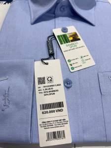 (1R1059)Áo sơ mi viettien dài tay (regular )fom rộng