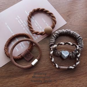 JIUDUOLAN | Black Simple Elegant Durable High Elastic Hair Bands