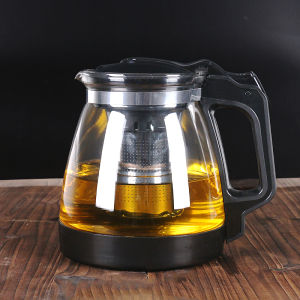 Teapot For Home Tea Machine Glass Water Kettle Neutral Tea Water Separation Insulation Pot High Temperature Resistant Filter Teapot Single Teapot