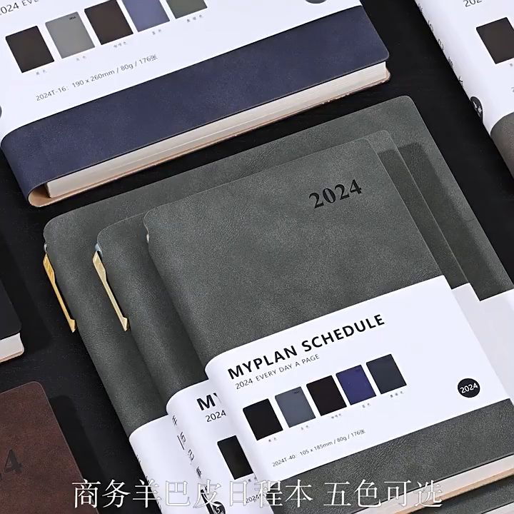 Notebook Planner Diary 2024 Organizer Agenda Planner Organizer Diary Plan A5 Business Office