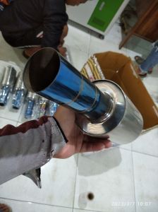 Knalpot mobil HkS sport blue Jazz Brio Avanza Xenia Civic Corolla Escudo Sidekick Vitara dll