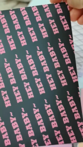 8pcs Mobile Phone Back Card Base Stickers Waterproof Hand Account Materials Decorative Stickers Background Backing Paper