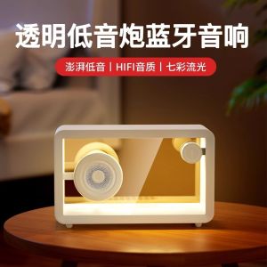 Portable Transparent Bluetooth Speaker: A Colorful Light Gift for Boys