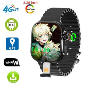 Đồng Hồ Thông Minh Android S10 Ultra Max 5G Với Màn Hình AMOLED 2.26 Camera Xoay 800W Khe Cắm SIM Gọi Video Theo Dõi Sức Khỏe & Giấc Ngủ