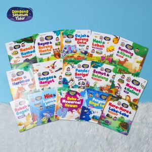 Paket Buku Dongeng Sebelum Tidur | 1 Set 14 Buku | Bacaan Anak Tema Umum | By Ziyadbooks