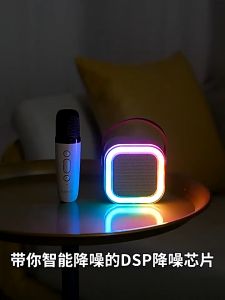 Mini Bluetooth Speaker Karaoke at home Wireless Microphone Karaoke Speaker 3D Stereo Amplifier Home Party Camping picnic