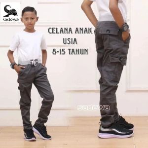 Celana Panjang Gunung Cargo Anak Laki-laki usia 5-12 tahun