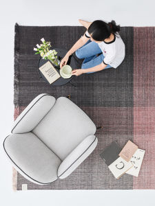 Geliwood | Handcrafted Fringe Contrast Bohemian Carpet