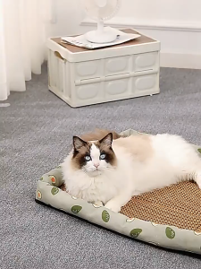 Free Pillow Pet Bed Dog Cooling Bed Waterproof Washable Summer Ice Cat Bed Dog Sleeping Ice Bed Mat
