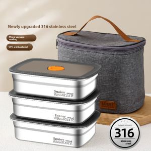 Besee | Insulated Food Grade Large Capacity Bento Box Rectangular
