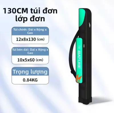 BATUKE | Túi Đựng Đồ Câu Cá Đa Năng Chống Thấm Nước Có Đèn Led Cho Không Gian Lớn Siêu Nhẹ