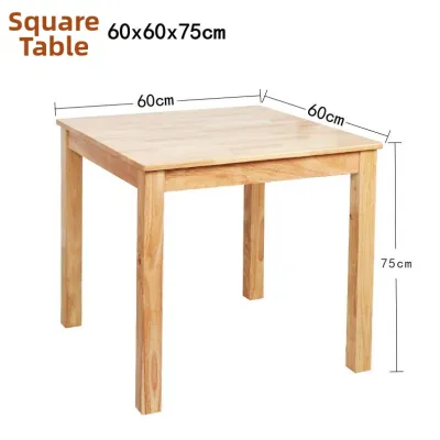 FANKALONG | Square Solid Wood Table