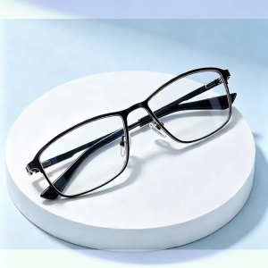 Fashion Photochromic Myopia Glasses Anti-blue Light Anti Radiasi Titanium Lightweight For Men Women Computer Reading Eyeglasses Cermin Mata Rabun Jauh