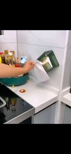 DuduMart Toilet Paper Holder Tissue Box Bathroom Storage Paper Organizer Tissue Holder Rack Self