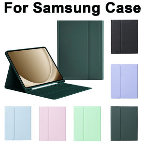 Smart Case For Samsung Galaxy Tab A11 Plus A9 A11 8.7 A8 10.5 S10 S9 FE 10.9 S7 S8 11 PLUS 12.4 13.1 S6 Lite 10.4 Pencil Holder