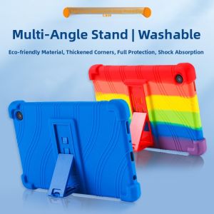 Thickened Silicone Protective Case for Samsung Galaxy Tab A9+ plus 11 Tablet Full Cover Corner Protection Kids Proof Drop Proof