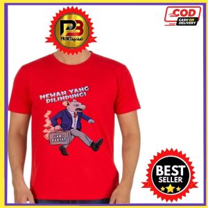 T-Shirt Kaos HEWAN DI LINDUNGI Cotton 30s Ukuran Anak Dan Dewasa Oversize Lengan Pendek