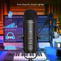 Chuyên nghiệp USB streaming podcast PC Microphone Studio cardioid Condenser Mic Kit với Boom Arm cho ghi âm co giật Youtube. 