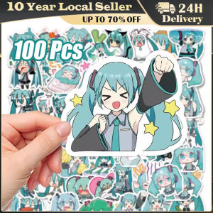 100PCS New Fashion Cartoon Anime Girl Graffiti Helmet Car Mug DIY Waterproof PVC Graffiti Sticker ChildrenS Toys