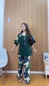 Baju Set CP Premium Zunaira Rayon Jumbo