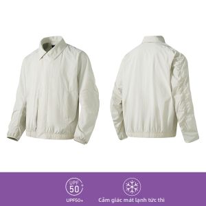 714street | Áo Khoác Nylon Bảo Vệ da Trời Nắng cho Thể Thao Ngoài Trời