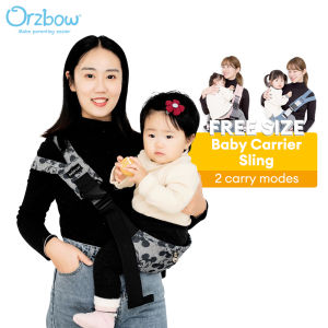 Orzbow Newborn Baby Carrier Sling Infant Nursing Single Shoulder Adjutsable Front Holding Type Simple Carrying Artifact Ergonomic