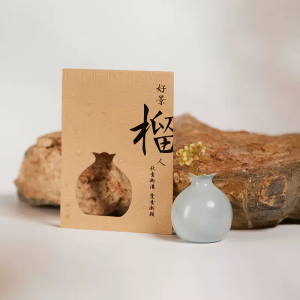 Yushan Ming Creative Ceramic Fridge Magnet Miniature Scenery Wall Bottle Series Junyao Small Flower Vase Magnetic Small Flower Vase