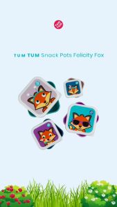 TUM TUM Nesting Childrens Snack Boxes - Peralatan Makan Anak