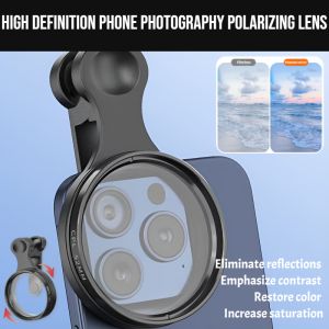 High Definition Phone Photography Polarizing Lens CPL Polarized Filter Coated Photography Accessories Water Surface Reflection Elimination