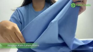 Kain Katun Linen Rami Premium 1 Roll 50 Yard Premium Quality
