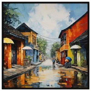 Tranh treo tường phong cảnh tranh dán tường tranh in canvas CGI-94