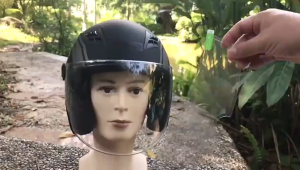 TOP SELLING HELMET VISOR FILM ANTI RAIN & ANTI FOG | Waterproof Helmet Visor Protector | Helmet Screen Protector Anti Fog & Anti Rain | Fog Resistant Film For Bike & Motorcycle Helmet | Anti Rain Patch | Basic Anti Fog Shield Helmet Film Sticker Repellent